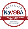 Certified NaVOBa National Veteran-owned business association - Service Disabled Veteran's - Business Enterprise